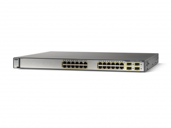 Cisco switch 3750-24-PS Garansi 1 Tahun