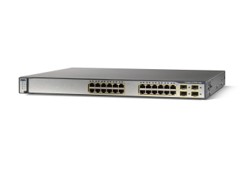 Cisco Switch 3750G-24PS-S  Garansi 1 Tahun