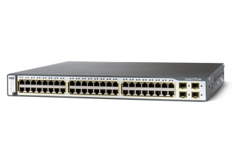 Cisco Switch 3750G 48PS-S Garansi 1 Tahun